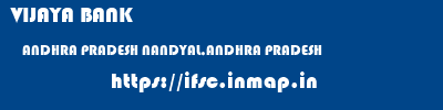 VIJAYA BANK  ANDHRA PRADESH NANDYAL,ANDHRA PRADESH    ifsc code